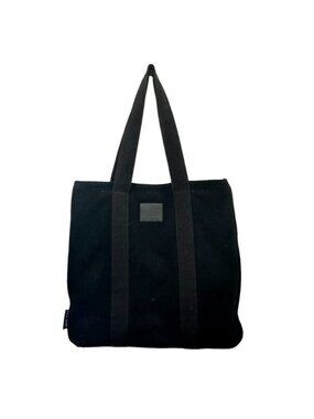 Polo Sport Ralph Lauren Tote Bag Black Wool Blend Shoulder Bag Minimal 90s